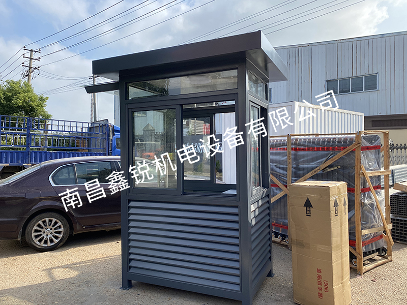 宜春凱旋城營銷中心 不銹鋼崗亭1.2-1.5-2.4高 2臺發(fā)貨 宜春新世界置業(yè)有限公司