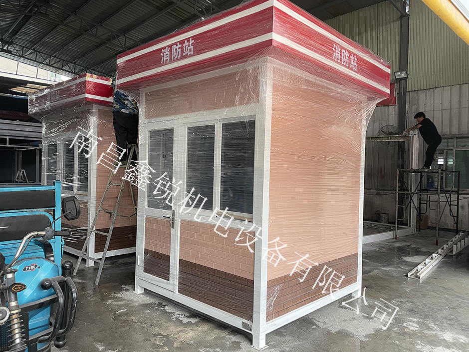 消防站崗?fù)?臺 2.0-2.0-2.9高 送貨 河北省張家口市機場部隊項目  安徽宏昌集團