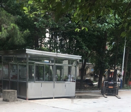 撫州小區(qū) 定做不銹鋼崗亭