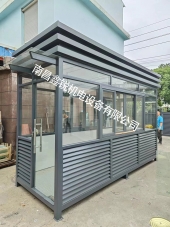 1.5-4.0-2.8鋼結構崗亭 送貨九江市中建八局江西財經職業(yè)學院項目經理部